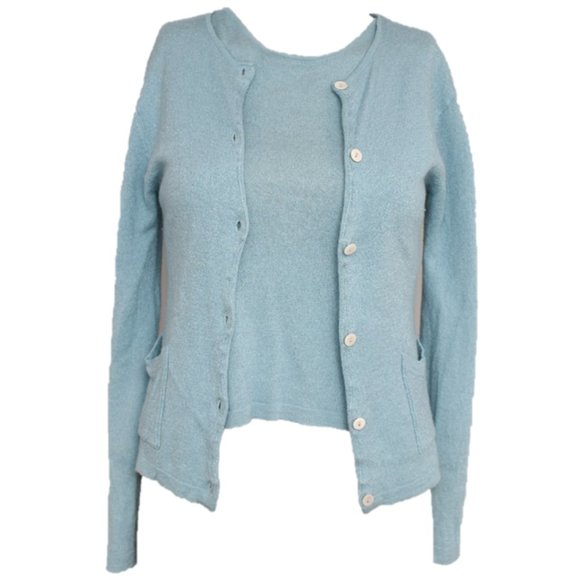 Emanuel Ungaro 2 Pc Cardigan & Sweater Tank Set S - Picture 1 of 9
